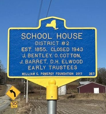 School House Marker image. Click for full size.