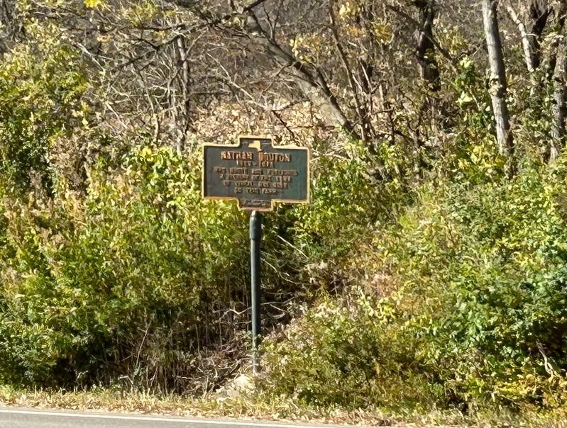 Nathan Bouton Marker. Click for full size. Nathan Bouton Marker image. Click for full size.