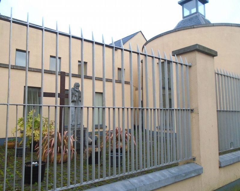 Padre Pio Memorial Plaza Outside National Shrine image. Click for full size.