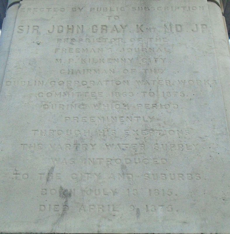 Sir John Gray, Kmt. MD. JP. Marker image. Click for full size.