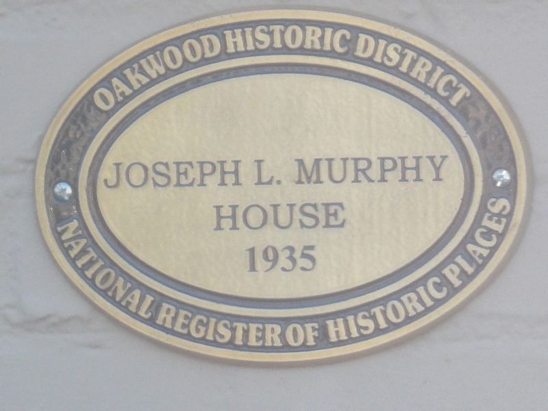 Joseph L. Murphy House Marker image. Click for full size.