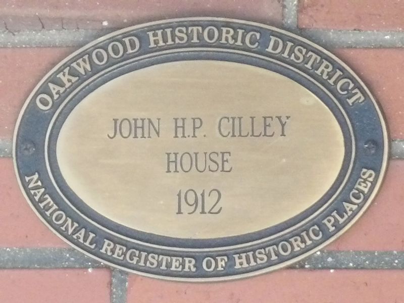John H.P. Cilley House Marker image. Click for full size.