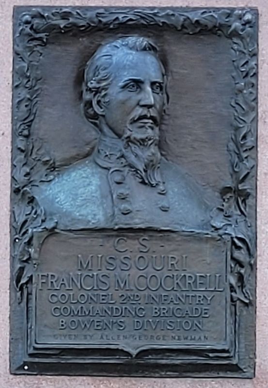 Francis M. Cockrell Marker image. Click for full size.