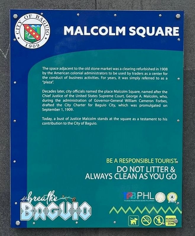 Malcolm Square Marker. Click for full size. Malcolm Square Marker image. Click for full size.