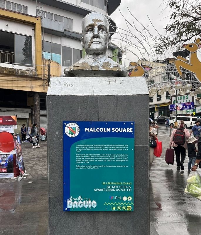 Malcolm Square Marker. Click for full size. Malcolm Square Marker image. Click for full size.