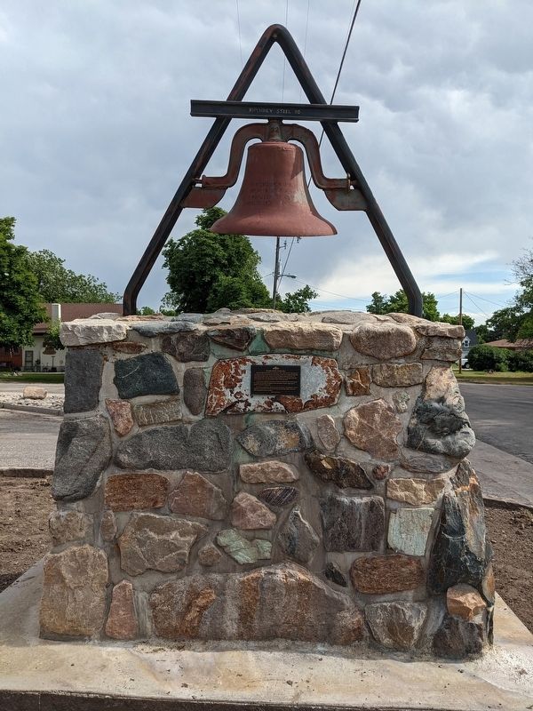 Willard Central School Bell Marker. Click for full size. Willard Central School Bell Marker image. Click for full size.