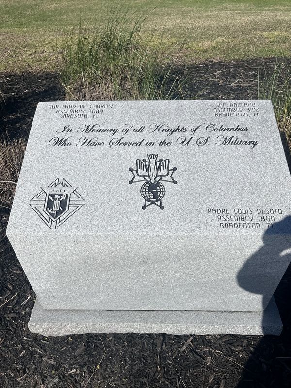 In Memory of all Knights of Columbus Marker. Click for full size. In Memory of all Knights of Columbus Marker image. Click for full size.