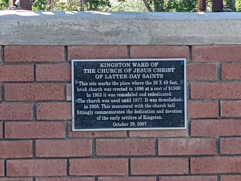 Kingston Ward Marker image. Click for full size.