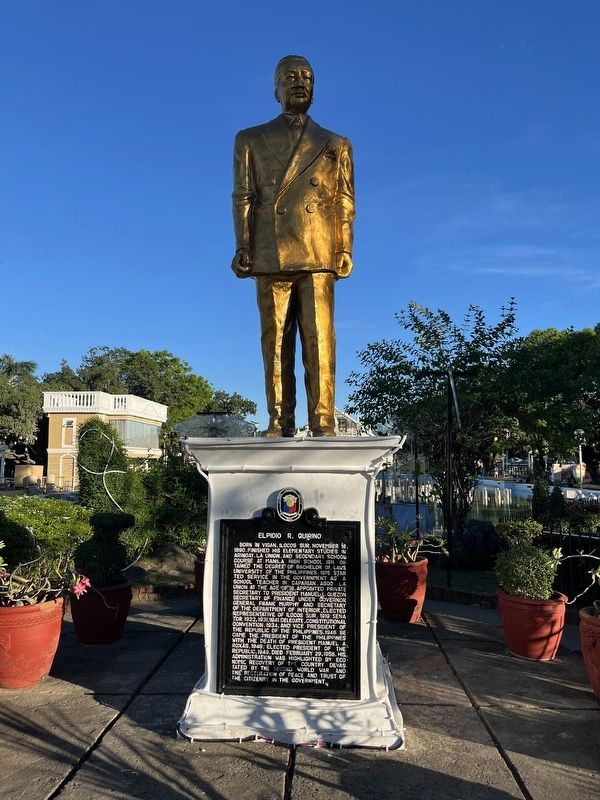 Elpidio R. Quirino Marker image. Click for full size.