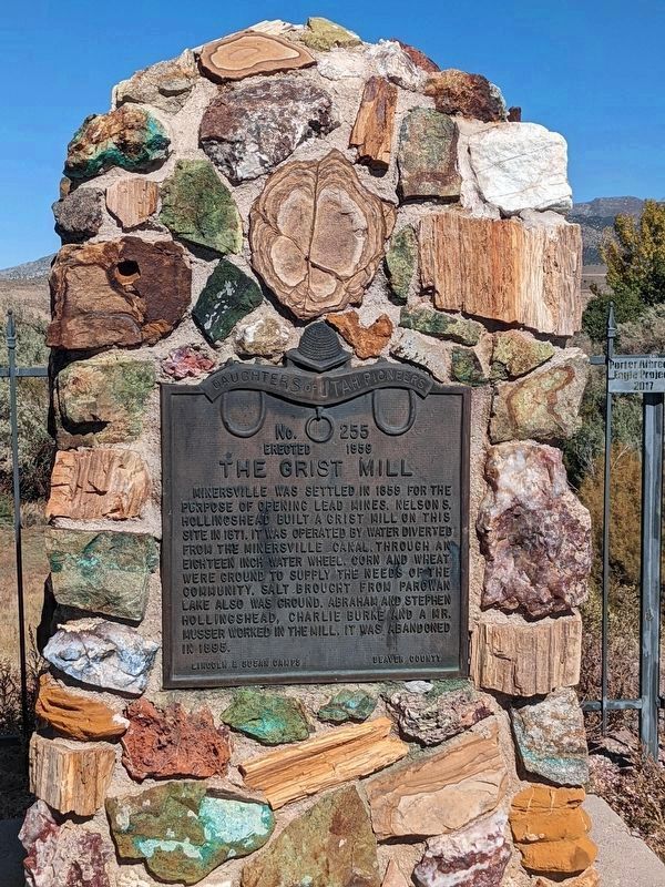 The Grist Mill Marker image. Click for full size.