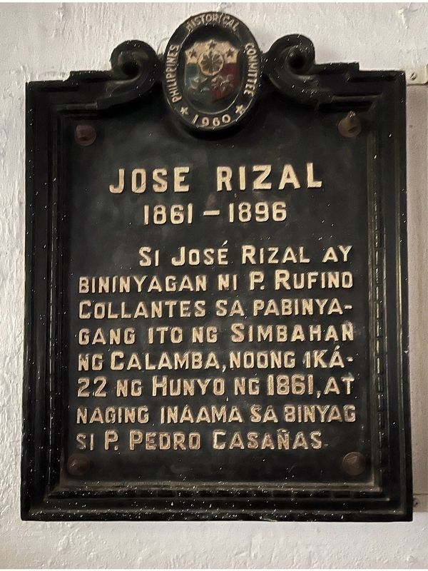 Jose Rizal Marker image. Click for full size.
