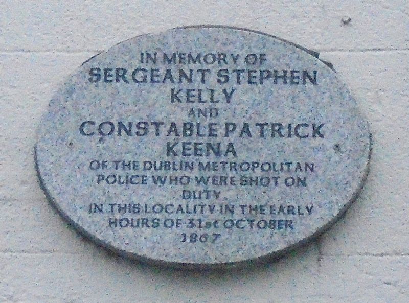 Sergeant Stephen Kelly and Constable Patrick Keena Marker image. Click for full size.