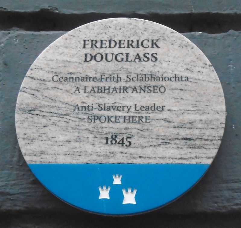 Frederick Douglass Marker. Click for full size. Frederick Douglass Marker image. Click for full size.