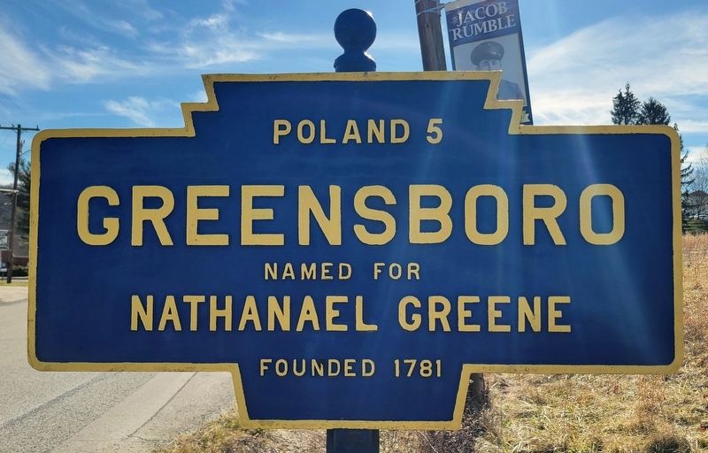 Greensboro Marker image. Click for full size.