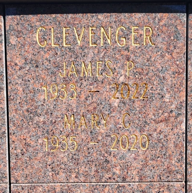 James Clevenger Niche image. Click for full size.