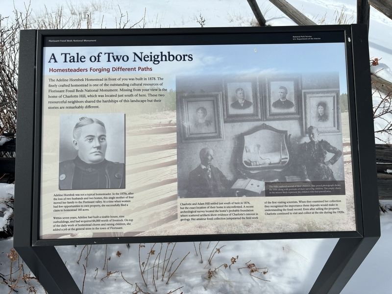 A Tale of Two Neighbors Marker. Click for full size. A Tale of Two Neighbors Marker image. Click for full size.