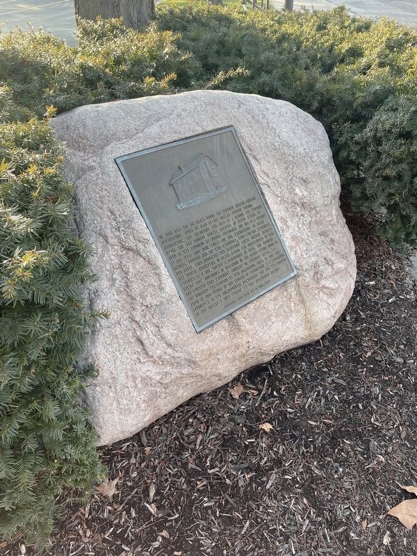 German-English Schoolhouse Marker. Click for full size. German-English Schoolhouse Marker image. Click for full size.