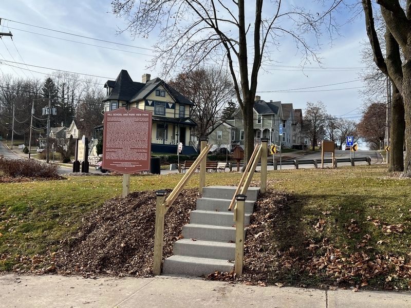 Hill School and Park View Park Marker image. Click for full size.