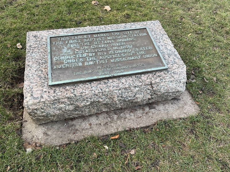 First Baptist Mission Station Marker. Click for full size. First Baptist Mission Station Marker image. Click for full size.