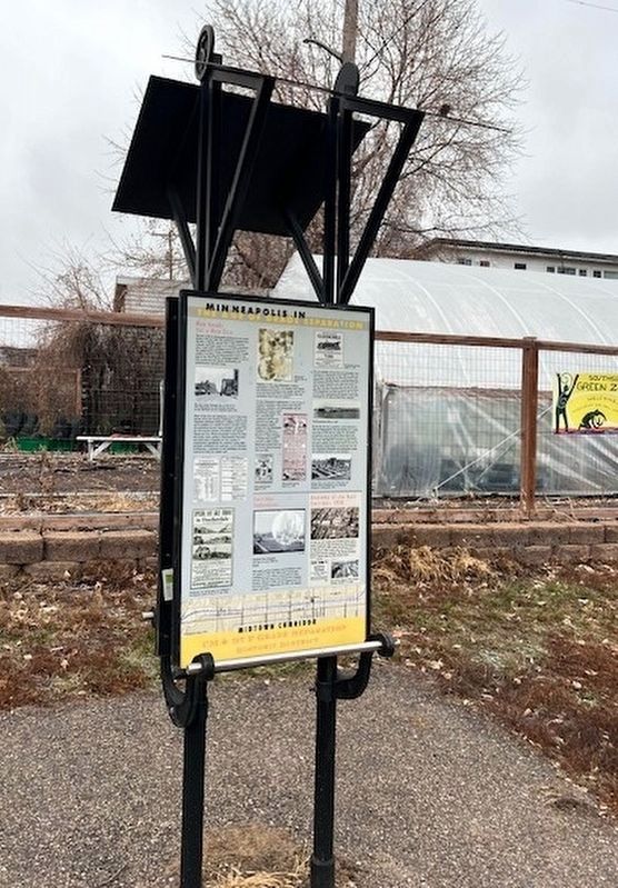 Minneapolis in the Age of Grade Separation Marker. Click for full size. Minneapolis in the Age of Grade Separation Marker image. Click for full size.