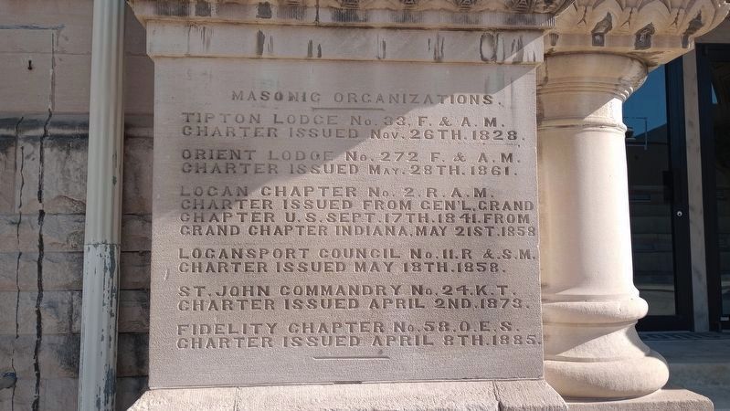 Early Masonic Temple Marker image. Click for full size.