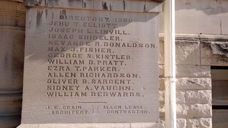 Early Masonic Temple Marker image. Click for full size.