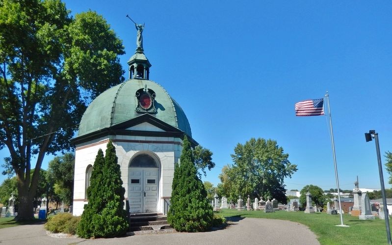 St. Wenceslaus Cemetery Chapel image. Click for full size.