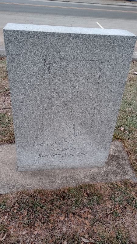 Jasper County Veterans Memorial (Reverse Side) image. Click for full size.