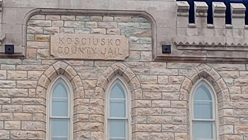 Kosciusko County Jail Marker. Click for full size. Kosciusko County Jail Marker image. Click for full size.