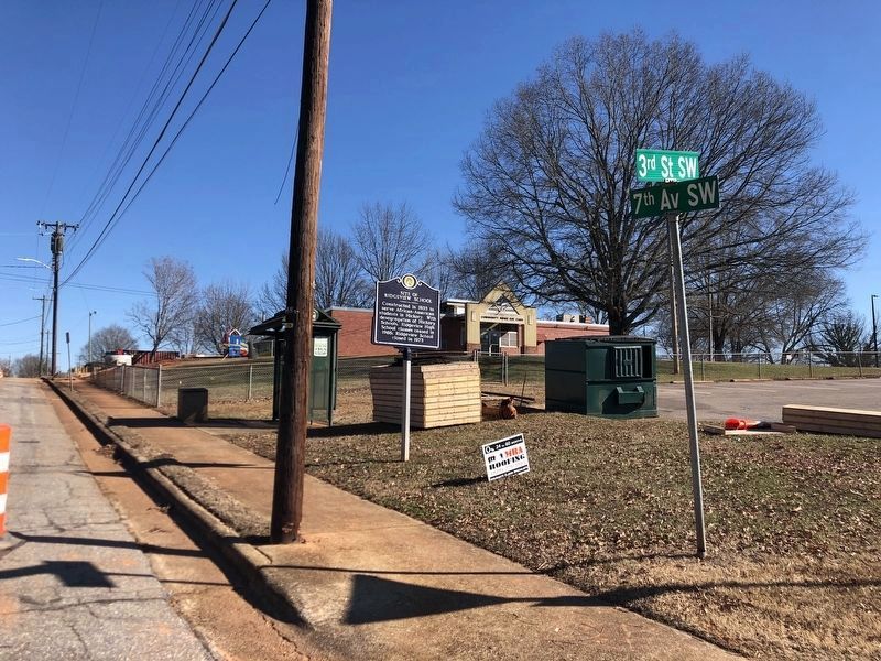 Site of Ridgeview High School Marker. Click for full size. Site of Ridgeview High School Marker image. Click for full size.
