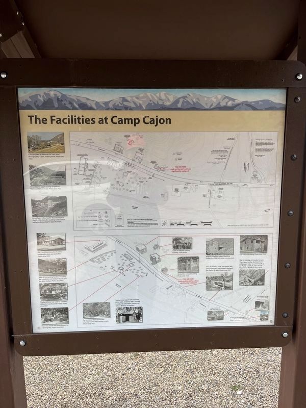 Welcome to Camp Cajon Marker image. Click for full size.