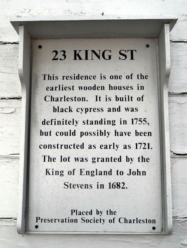 23 King Street Marker. Click for full size. 23 King Street Marker image. Click for full size.