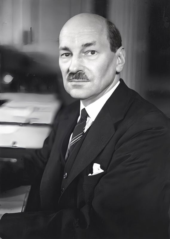 Clement Richard Attlee image. Click for full size.