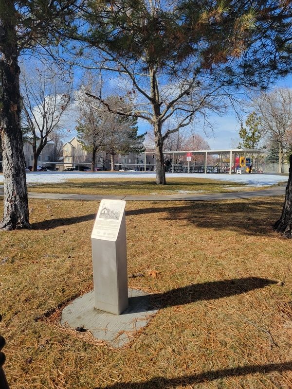 Former Pleasant Grove Canning Co. Marker image. Click for full size.