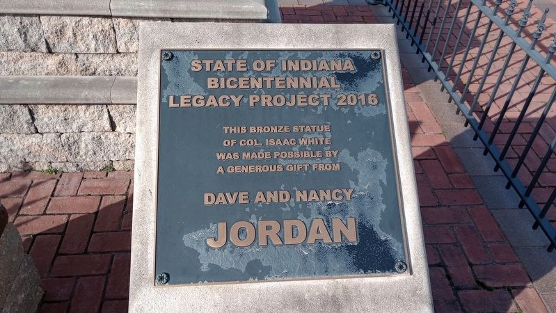 State of Indiana Bicentennial Legacy Project of 2016 Marker image. Click for full size.