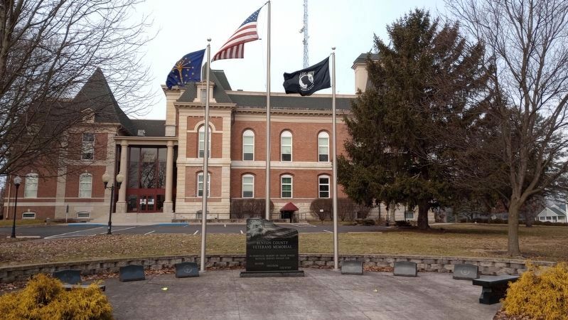 Benton County Veterans Memorial. Click for full size. Benton County Veterans Memorial image. Click for full size.