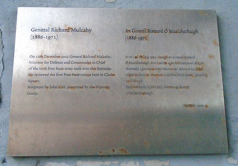 General Richard Mulcahy/An Ginerl Risteard  Maolchathaigh Marker image. Click for full size.