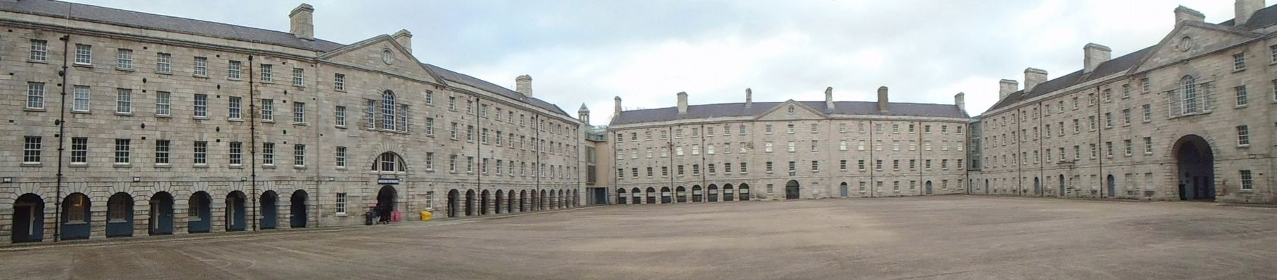 Collins Barracks Parade Quadrangle (Clarke Square). Click for full size. Collins Barracks Parade Quadrangle (Clarke Square) image. Click for full size.