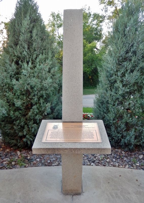 First Lieutenant Orville Emil Bloch Memorial. Click for full size. First Lieutenant Orville Emil Bloch Memorial image. Click for full size.