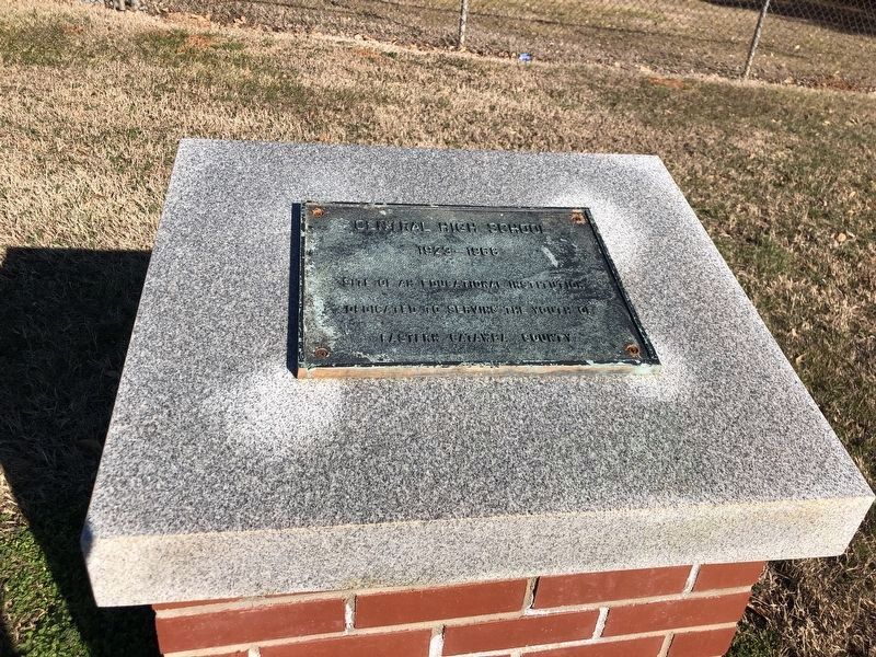 Central High School Secondary Marker image. Click for full size.