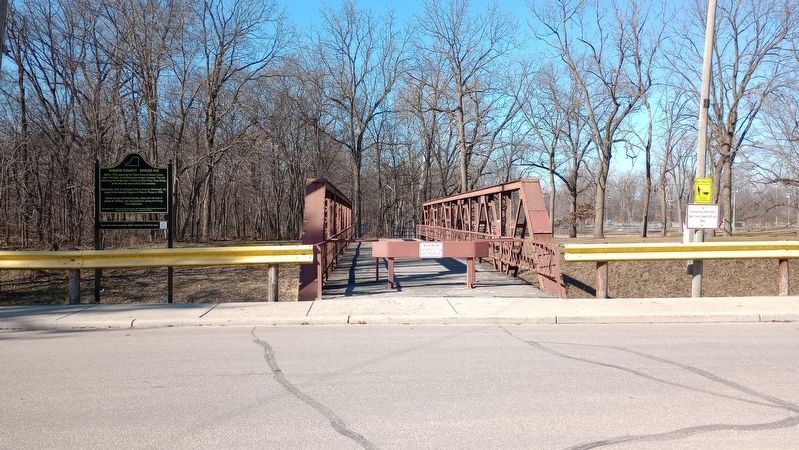 Starke County Bridge Marker image. Click for full size.
