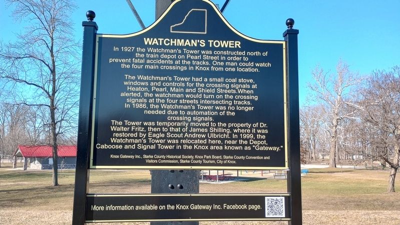 Watchman's Tower Marker image. Click for full size.