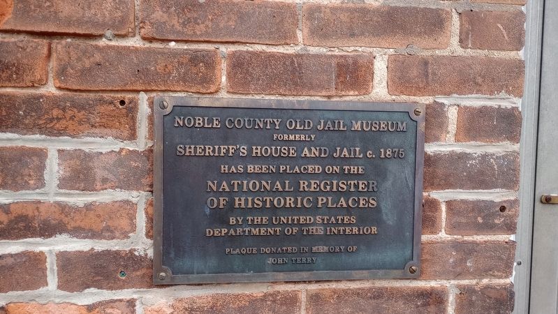 Old Jail Museum Marker image. Click for full size.