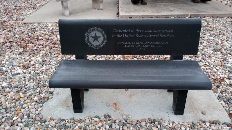 American Legion Veterans Memorial Marker. Click for full size. American Legion Veterans Memorial Marker image. Click for full size.