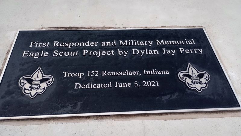 First Responder and Military Memorial Marker image. Click for full size.