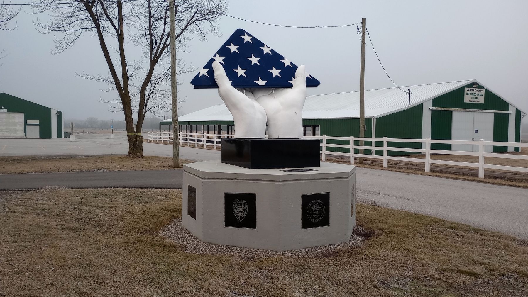 First Responder and Military Memorial image. Click for full size.