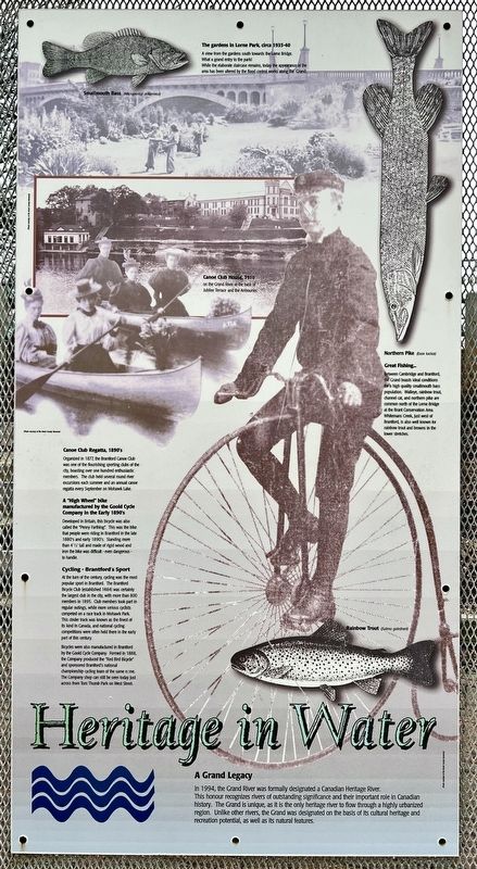 Heritage in Water Marker. Click for full size. Heritage in Water Marker image. Click for full size.