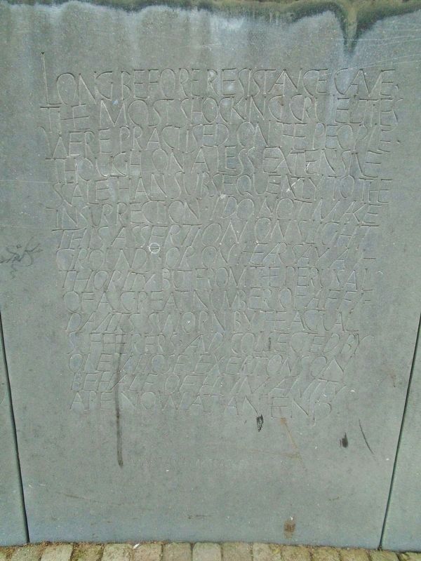The Croppies Acre Memorial Park Marker. Click for full size. The Croppies Acre Memorial Park Marker image. Click for full size.