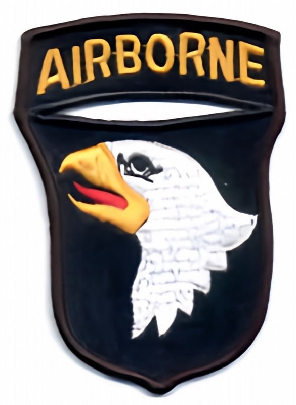 One Hundred and First Airborne Division �Screaming Eagles� Patch image. Click for full size.