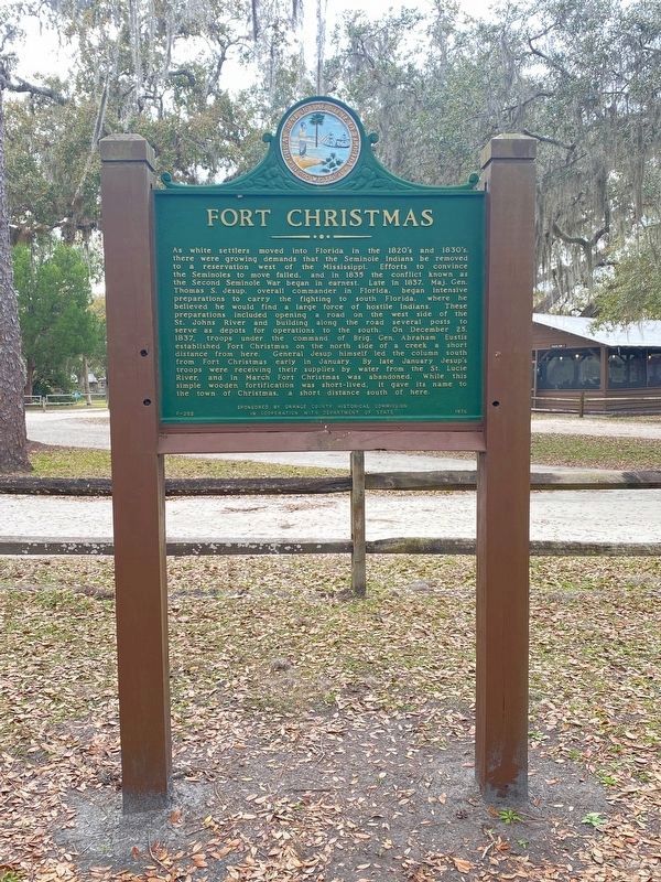 Fort Christmas Marker image. Click for full size.